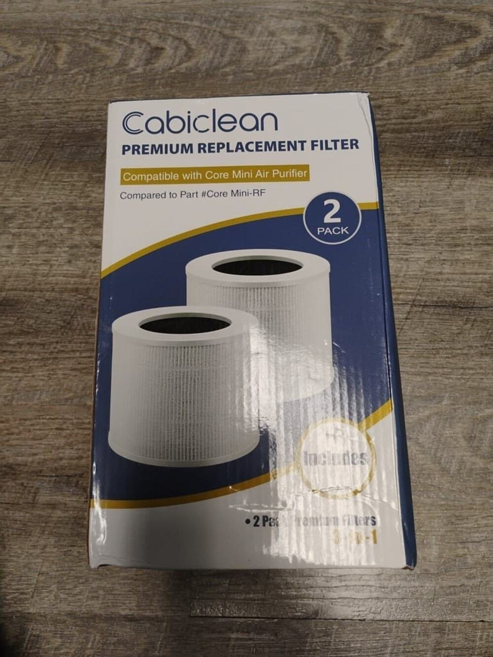 Cabiclean premium HEPA replacement filter 2 pack compatible with Levoit